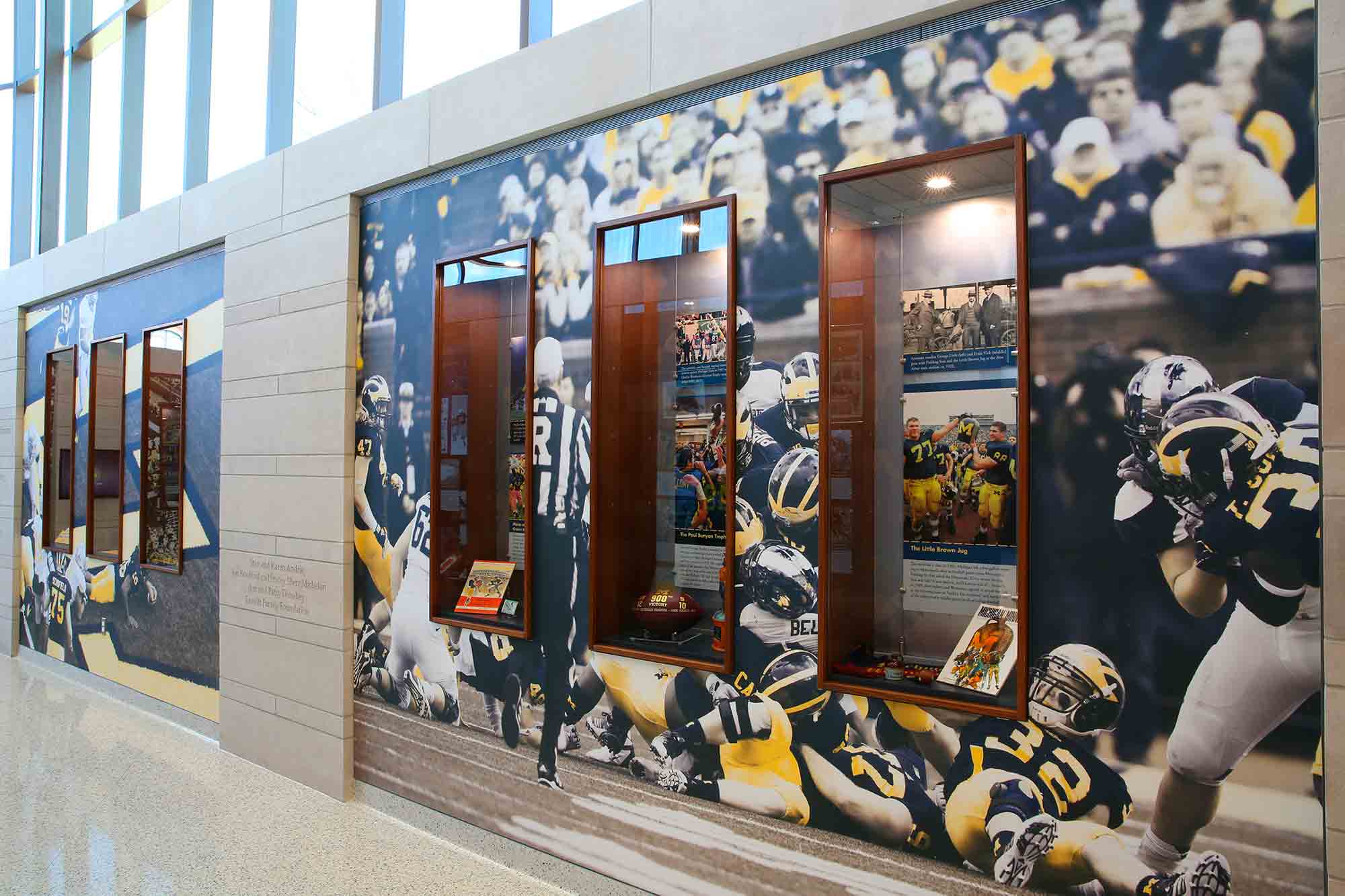 University of Michigan football remodels Schembler Hall