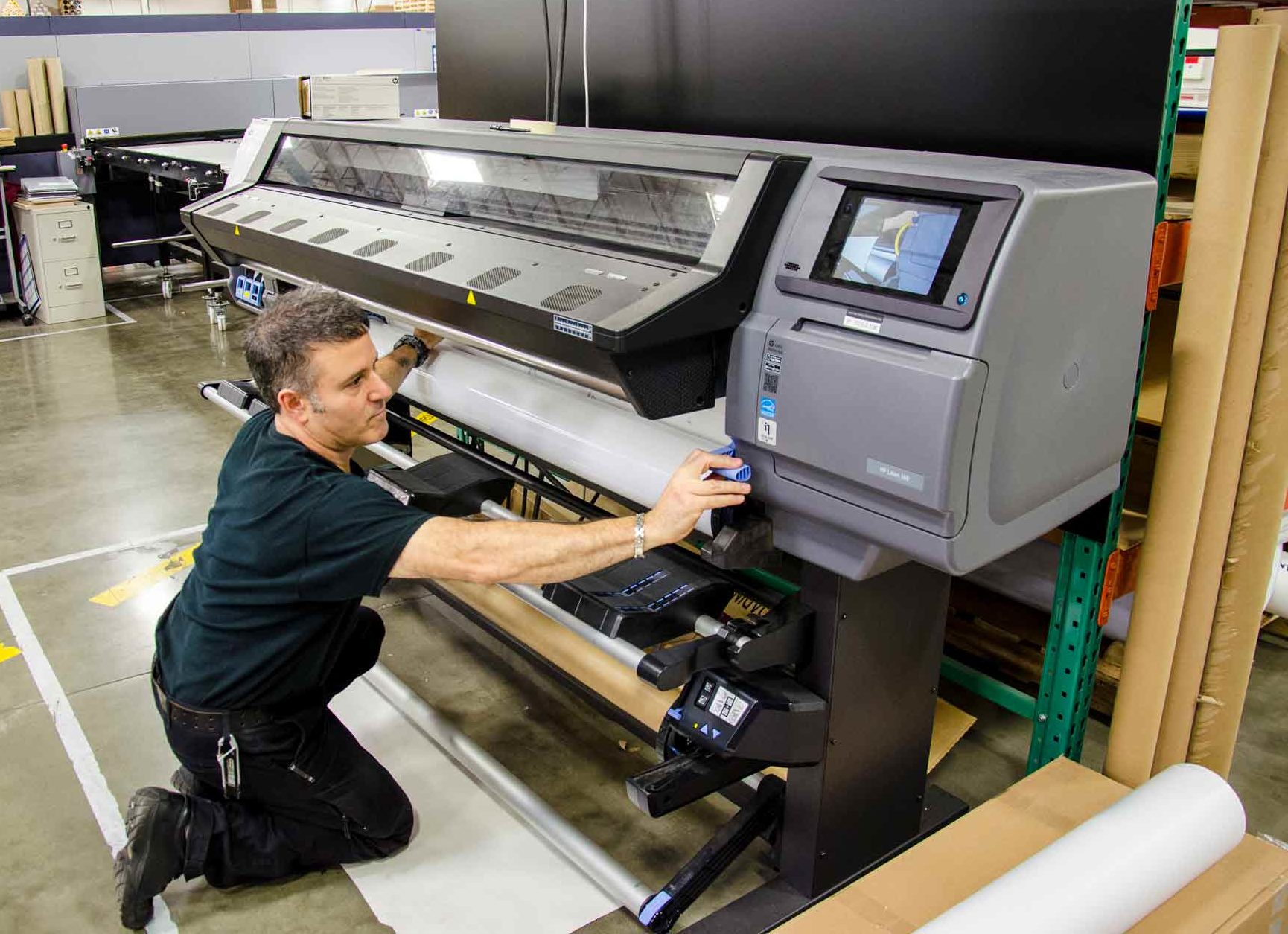 Large format printing capabilities