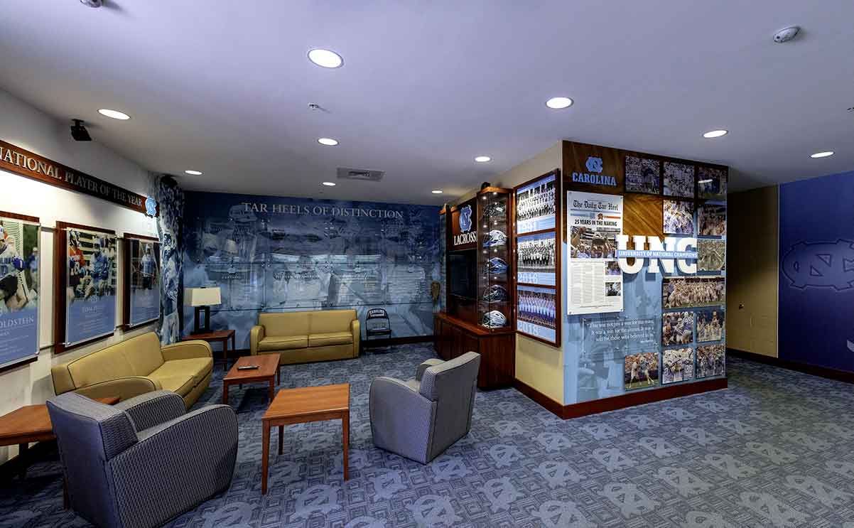 branded environment for the University of North Carolina