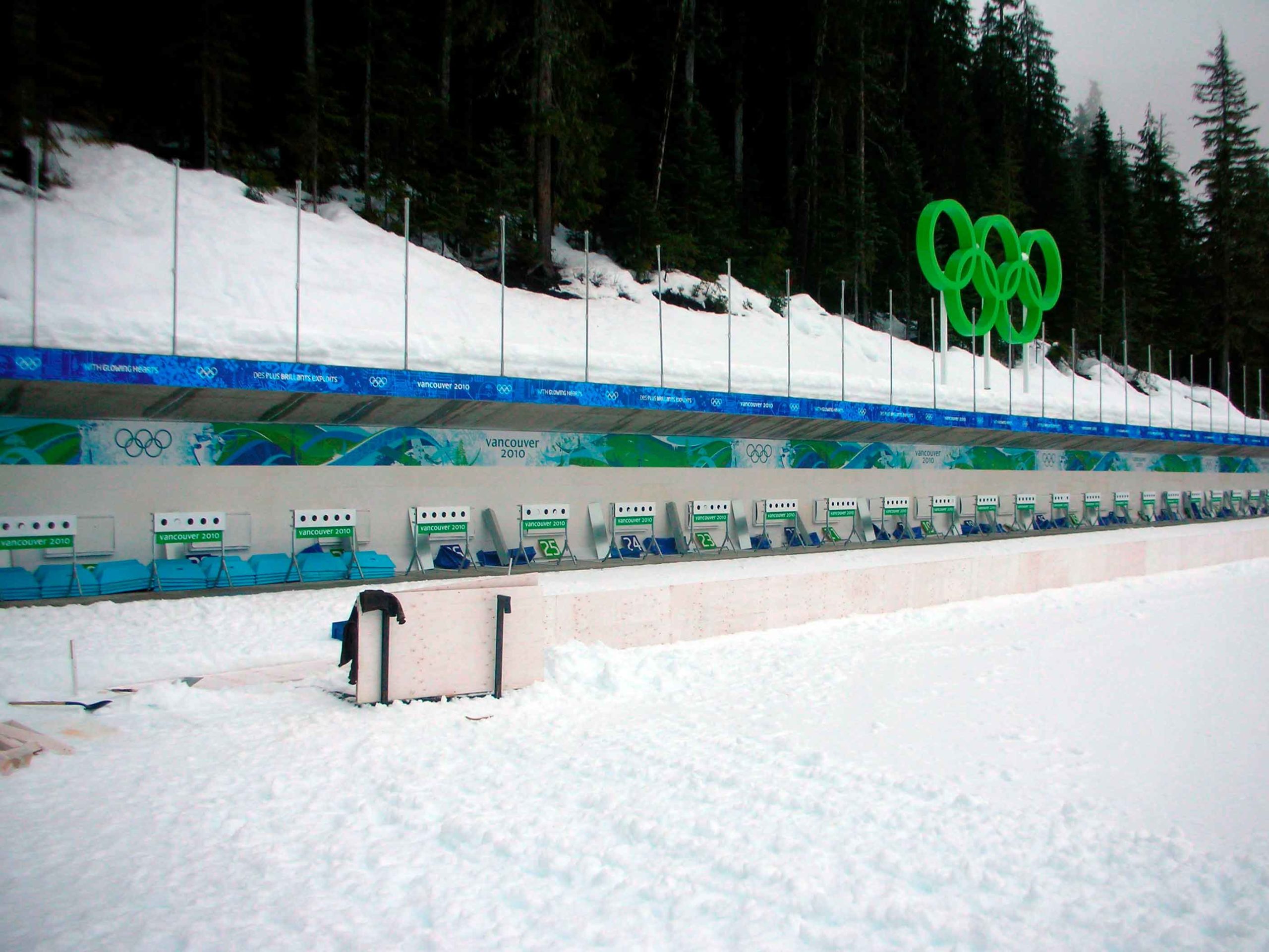 winter olympic signage