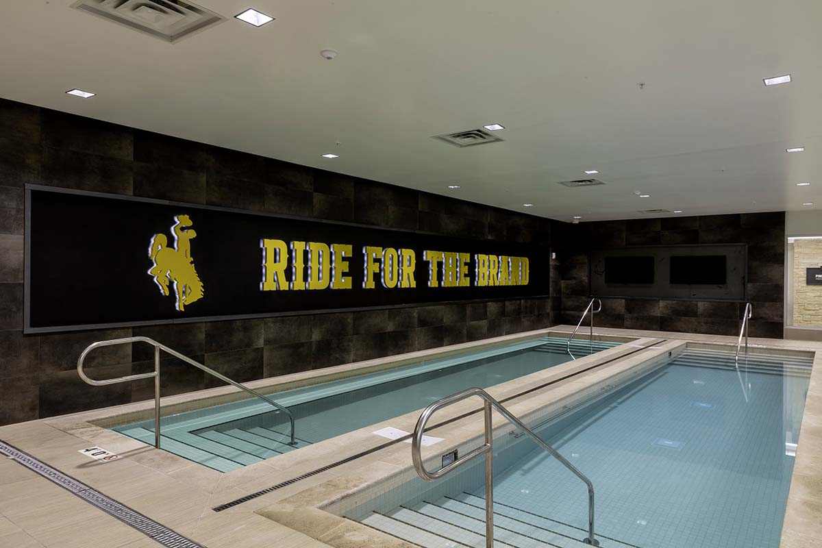 pool for athletic training in wyoming
