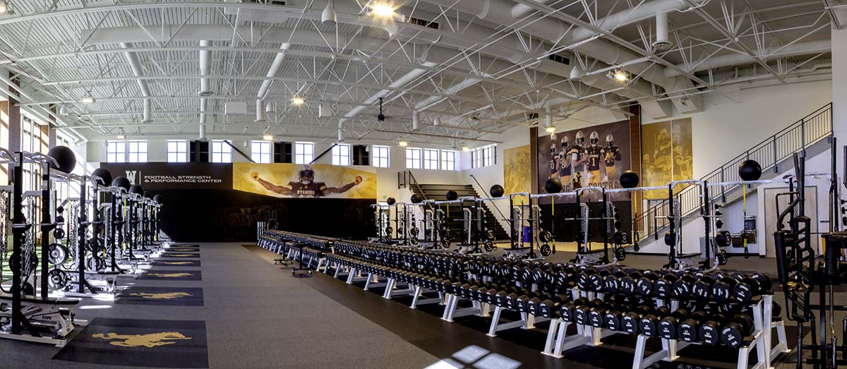 training center for the University of Wyoming football team
