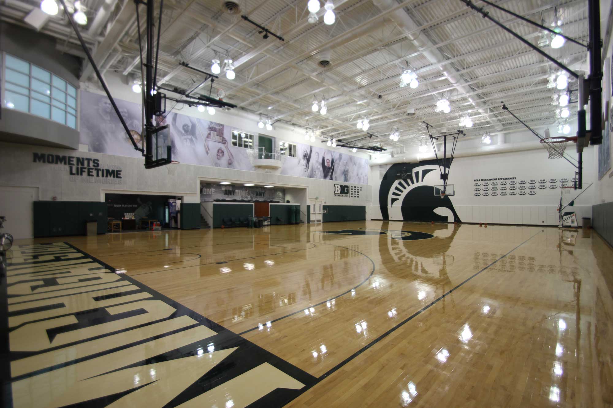 Michigan State Basketball receives a redesigned training facility