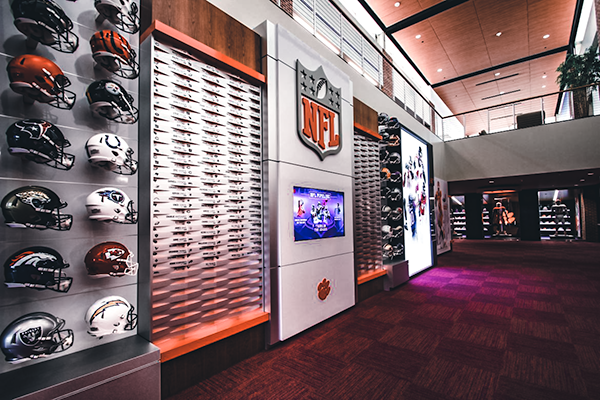 Clemson University Traditional NFL Wall Graphic