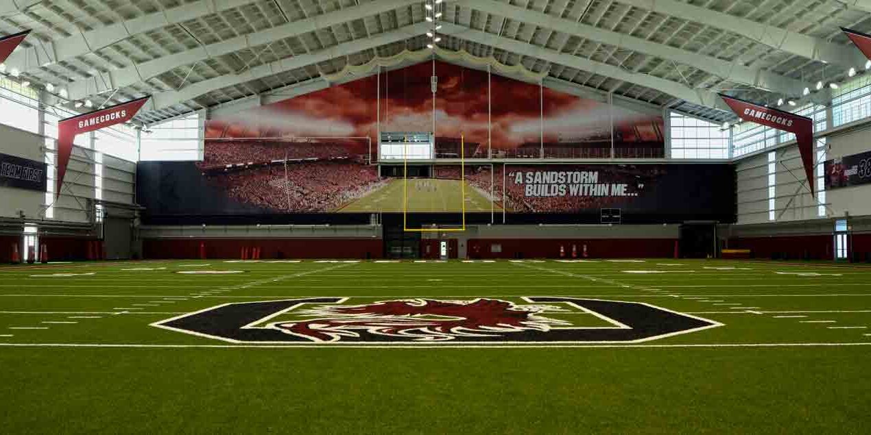 University of South Carolina gets a new collegiate sports practice field