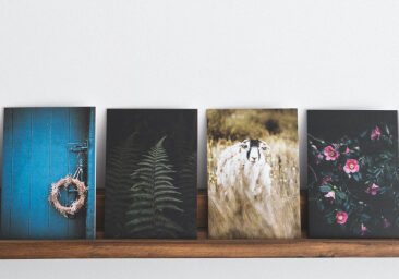 Rainier Display's list of products includes canvas prints